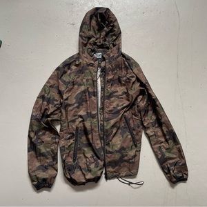 Beautiful Giant Camo Windbreaker Jacket